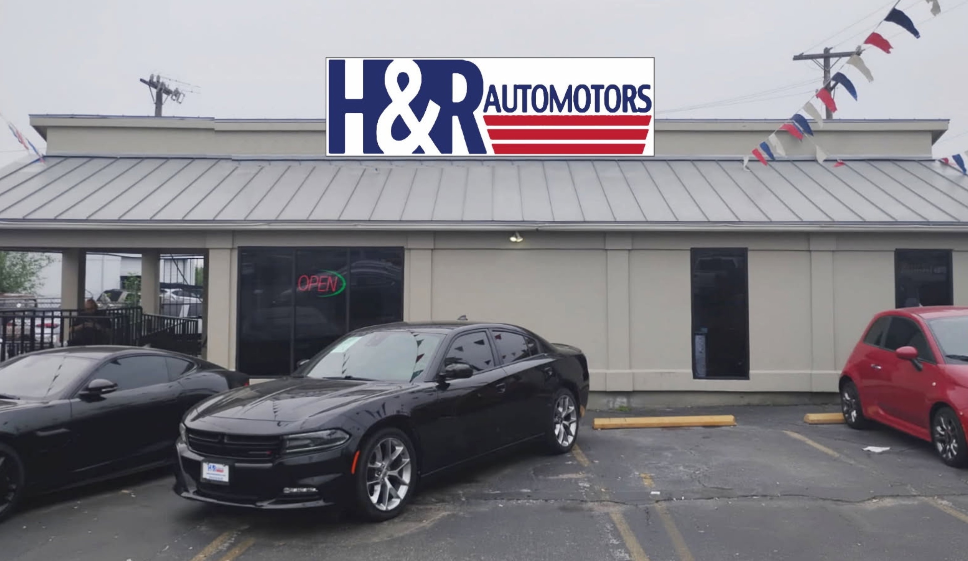H&R Automotors Sign